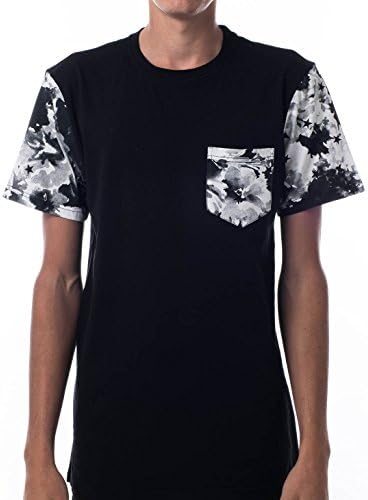 Asphalt Yacht Club Clash Pocket T-Shirt in Black