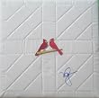 Mark McGwire Autographed Saint Louis Cardinals Logo Full Size Base, Proof Photo