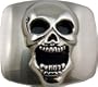 Mens SQUARE SKULL BOTTLE OPENER Punk Rock Belt Buckle