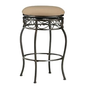 Click here to buy Hillsdale Furniture 4336-831 Lincoln Backless Swivel Bar Stool, by Hillsdale Furniture.