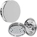 50mm Stainless Steel Herb Stash And Grinder Plug Set