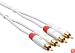Hosa BRR010X2 Beatport Stereo Dual RCA to RCA Cable, 10-Feet