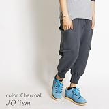 JO'ism 切り替え変形スウェットクロップドパンツ（JI-20337-M-CH）