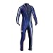 Descente Janka GS Race Suit - The Descente Janka GS Race Suit offers a comfortable and tight fit that still has great breathability. With a blend of polyester and polyurethane fabrics as well as padding in the knees, shoulders, forearms and scapula areas, you'll have a high-quality race suit to keep you protected from anything from unintended falls, to gates and even the cold weather. . Race: Yes, Category: Race, Model Year: 2013, Product ID: 272487