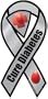 Cure Diabetes Awareness Ribbon Magnet