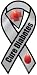 Cure Diabetes - 4" x 8" Ribbon Magnet