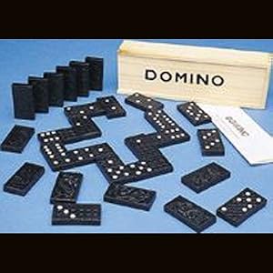 Dominoes with Wood Case by Martial Arts Gear