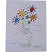 Bouquet of Flowers Picasso Painting Mouse Pad Mousepad