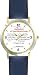 All of THE 7 HABITS #1 (English Text) - DELUXE TWO-TONE WATCH from THE 7 HABITS - WATCH COLLECTION BY WATCHBUDDY&reg; - Arabic Numbers - Blue Leather Strap-Size-Children's Size-Small ( Boy's Size & Girl's Size )