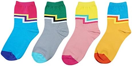 Colorful Stairs Socks - Women's Socks - 4 Pack