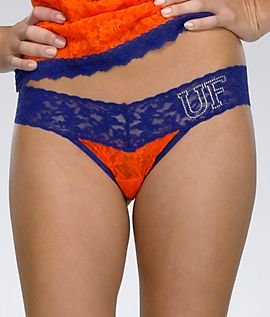 Hanky Panky Florida Gators Ladies Orange-Royal Blue Low Rise Thong Underwear