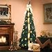 S&S Worldwide Gold Pre-Decorated Lighted Pull-Up Tree