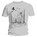 Mens Nightmare Before Christmas - In The Woods T-Shirt Grey 4883TSCPS Small