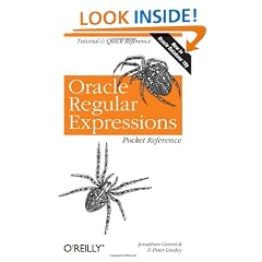 Oracle Regular Expressions Pocket Reference (Pocket Reference (O'Reilly))