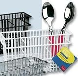 White Cutlery Basket 1431/W