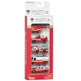 FDNY New York Fire Department Helicopter, Cars, Engine Ladder Truck Playset