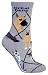 Great Dane (Gray) Adult Cotton Puppy Dog Socks by WHD