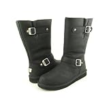 Best Price UGG Women's Kensington Toast Brown Motorcycle Boots 5678