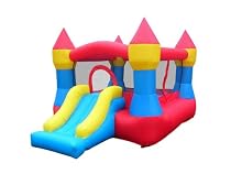 Castle Inflatable Bounce House w/ Slide (12' x 9')