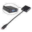 10 inch Mini HDMI to VGA Female Video Cable Cord Converter Adapter 1080P for NoteBook PC 10 inch Mini HDMI to VGA Female Video Cable Cord Converter Adapter 1080P for NoteBook PC
