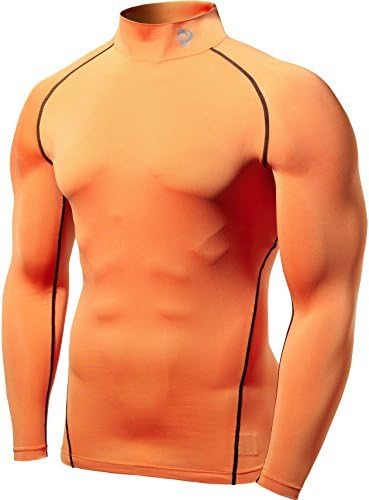 TM-T11-ORK_M Tesla New Men's Compression Under Base Layer Gear Armour Wear Long Sleeve - T by Tesla Gear