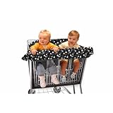 Grocery cart cover for twins