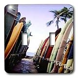 Surf - Surf Board - Light Switch Covers - double toggle switch