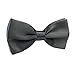 Startby Mens Adjustable Neck Solid Bow Ties Pre Tied