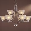 Minka Lavery Paradox 2 Tier Chandelier Model 1429-84-PL