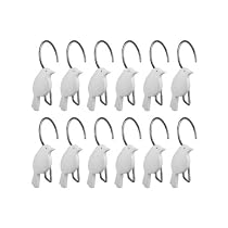 Umbra Bird Bath Shower Curtain Hooks 12-Pack