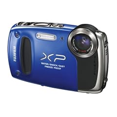 Fujifilm FinePix XP50 Digitalkamera (14 Megapixel, 5-fach opt. Zoom, 6,9 cm (2,7 Zoll) Display, bildstabilisiert) blau