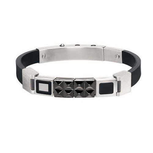 Nomination Damen-Armband Mansoho Aus Schwarz Gefarbtem Stahl Mix 1 023503/003 Preisvergleich