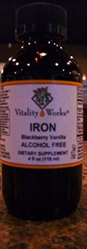 Vitality Works Liquid Iron Blackberry Vanilla 4 fl oz