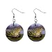 Toad Frog Earrings Limited Edition Art Jewelry