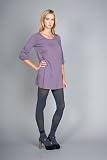 Organic Braid Neck Trim Lilac Dresses by Trinity