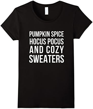 Women's Best Seller: Pumpkin Spice Hocus Pocus and Cozy Sweaters  Medium Black