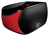 Logitech Mini BoomBox f&uuml;r Smartphone, Tablet und Notebook schwarz/rot