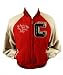 Hudson Outerwear Kid's Wool and Leather Varsity Jacket (6, Red)