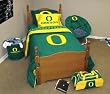 Oregon Ducks Bed Sheet Set (Twin/XL) - NCAA College Athletics