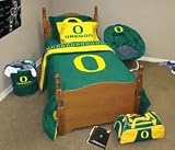 Oregon Ducks Bed Comforter Set (Full/Queen) - NCAA College Athletics