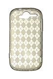 HTC T-Mobile myTouch 4G (HD) Flexible TPU Skin Cases - Smoke Check