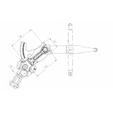 1993-2002 CHEVROLET CAMARA LH (DRIVER SIDE) POWER WINDOW REGULATOR ASSEMBLY by TYC