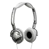 Skullcandy - Casque baladeur - Type ferm� - C�ble 1,20 m - jack 3,5 mm - Argentpar Skullcandy