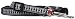 Red Dingo Reflective Safety Dog Lead, Small, Black