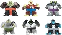 Ben 10 - Sumo Slammers Figure Set - Series1 - Heatblast/Ripjaws/Upgrade/XLR8/Greymatter/Viglax