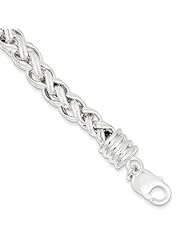 Sterling Silver Fancy Bracelet, Best Quality Free Gift Box Satisfaction Guaranteed
