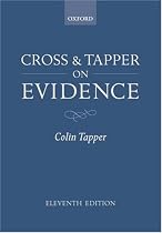 Cross and Tapper on Evidence