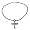 Necklace - Irish Celtic Weave Design Crucifix Pendant and 18