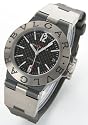 [ブルガリ]BVLGARI 腕時計 ディアゴノ チタニウム オートマチック ラバー カーボンブラック TI38BTAVTD メンズ [並行輸入品]