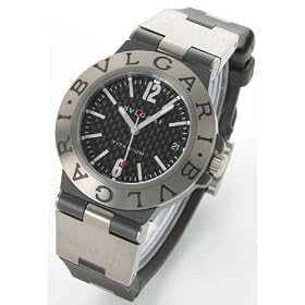 [�u���K��]BVLGARI �r���v �f�B�A�S�m �`�^�j�E�� �I�[�g�}�`�b�N ���o�[ �J�[�{���u���b�N TI38BTAVTD �����Y [���s�A���i]
